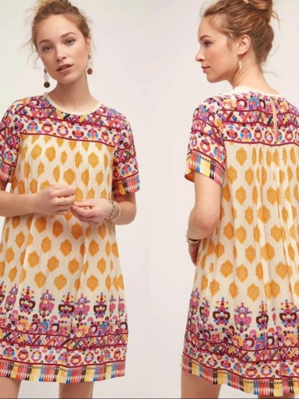 Tanvi Kedia Dress - Yellow & Multicolor
